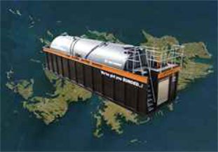 Bunded Tank Hire for the Falklands