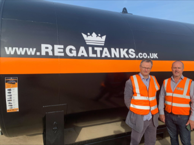 Local MP Peter Aldous Visits Regal Tanks to Discuss the HS2 Project